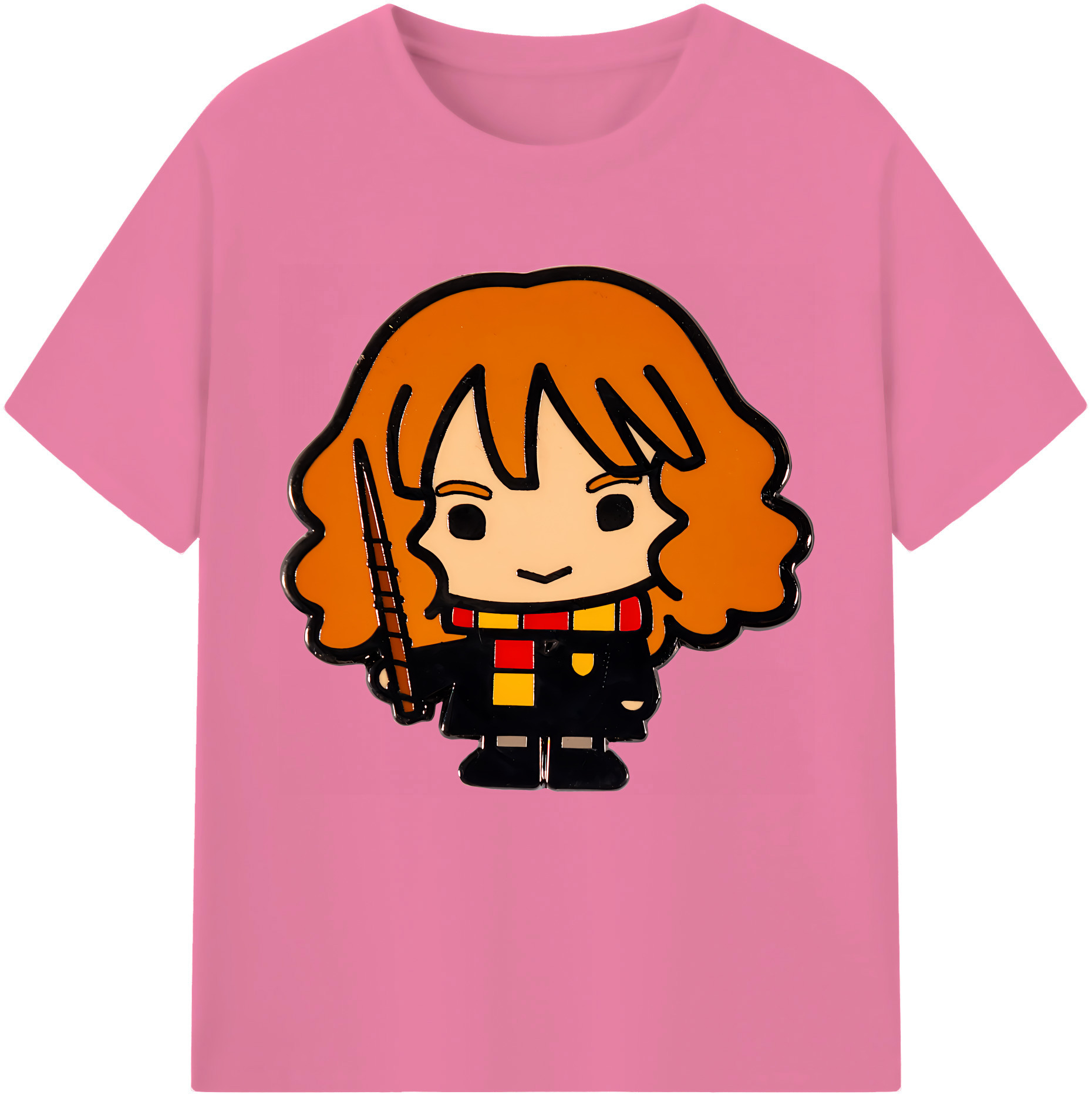 （画像用） Harry Potter ハリー・ポッターシリーズ 綿100％半袖Tシャツ（フロントプリント）